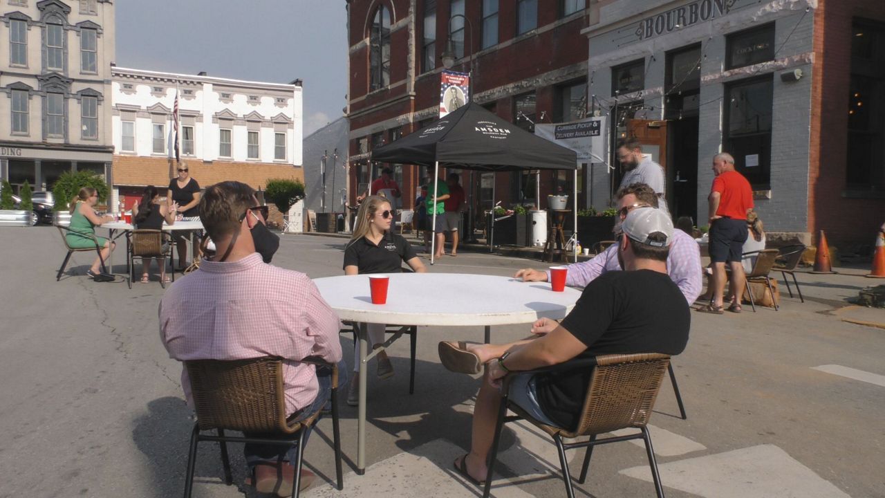 Versailles Outdoor Cafe Brnging People Together